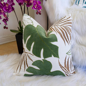 Autumn Vibes Leaf Accent Pillow Set of 2