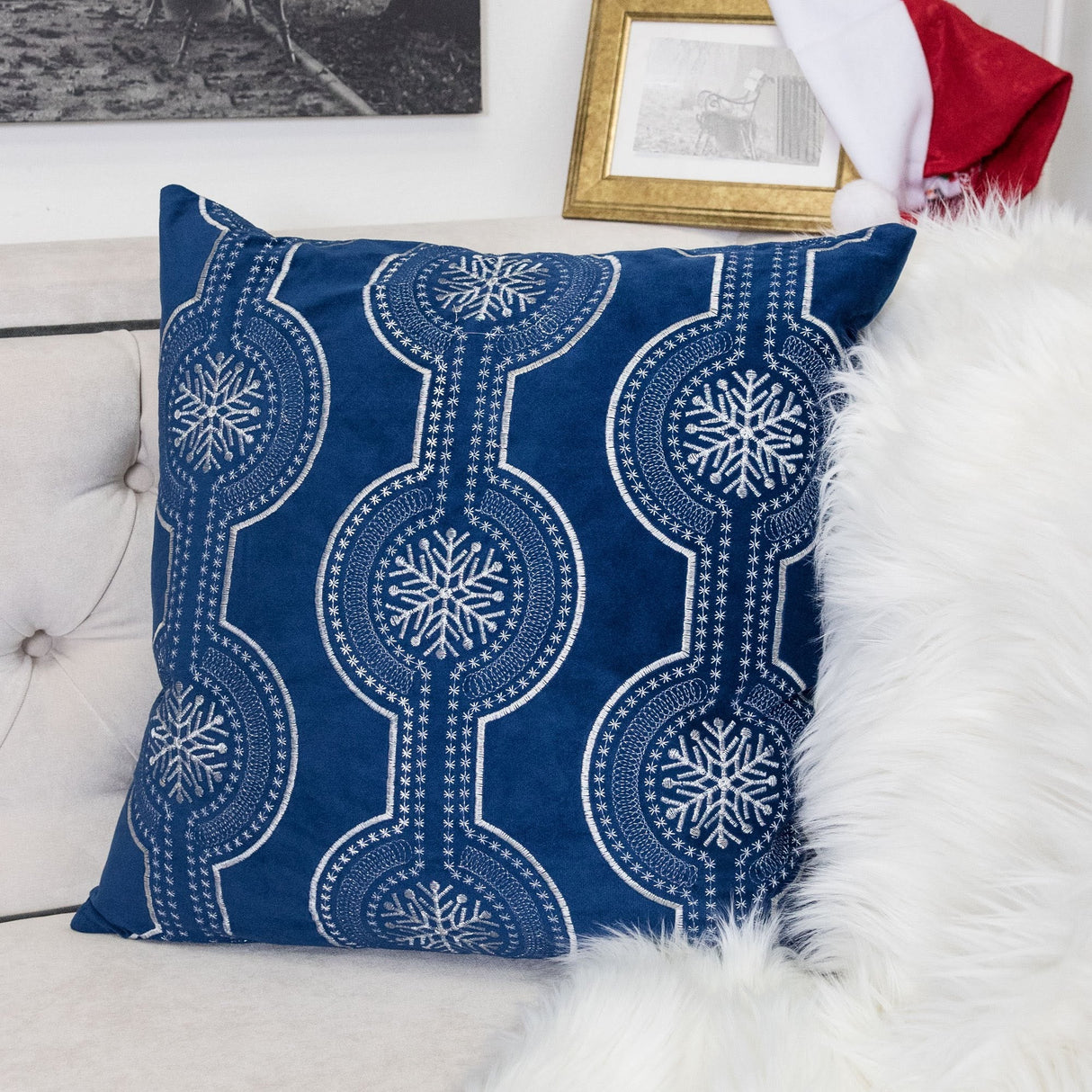 Holiday Velvet Pillow