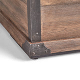 56" Outdoor Patio Rectangle Gas Burning MgO Fire Pit