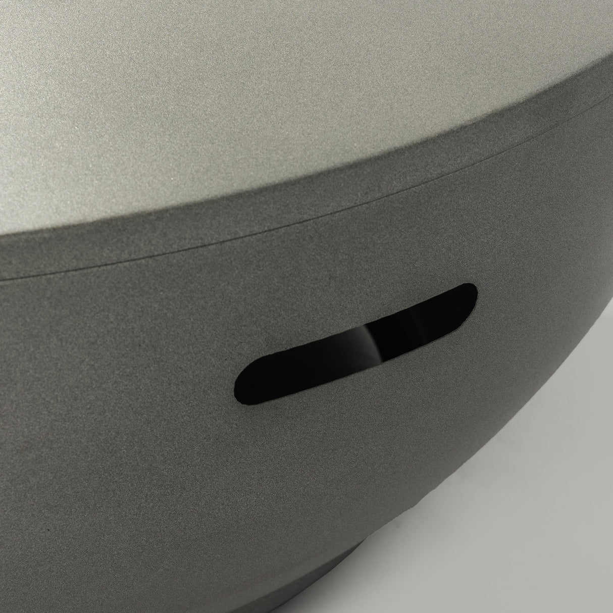 36" Propane Gas Fire Pit Table - Grey Steel