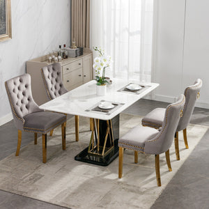 Nikki - Modern, High-End Tufted Dining Chair (Set of 2)