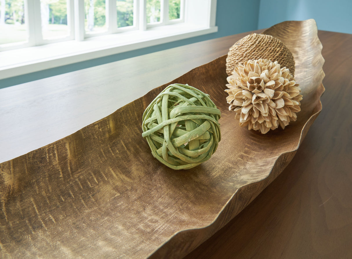 Wystenburg - Tray - Antique Gold Finish