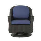 Liam swivel club chair (set of 2) by christopher knight home