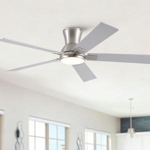 Reversible Quiet Motor Ceiling Fan Light With ABS Blades