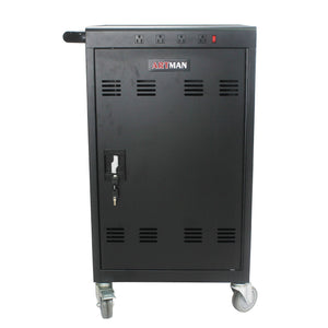 Mobile Charging Cart For Tablets & Laptops - 35 Device Capacity