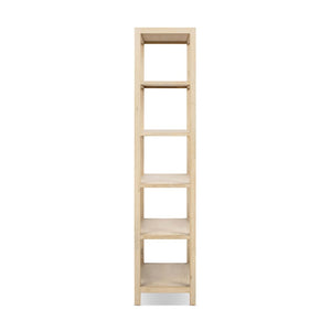 Ellis - 5 Shelf Open Frame Bookcase - Natural