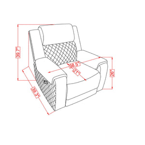 Alicia - Traditional Reclining Set