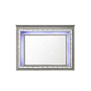 Antares - Mirror With LED - Light Gray