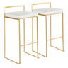 Fuji - Contemporary / Glam & Quality Construction Barstool