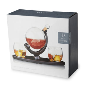 Globe Decanter & Whiskey Tumblers Set by Viski®