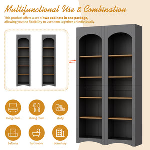 ON-TREND 3-Piece Farmhouse Entertainment Center