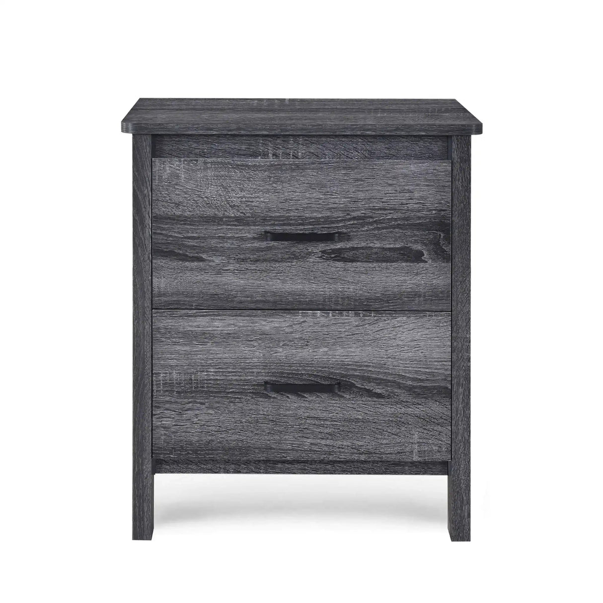 Titeca Contemporary Wood 2 Drawer Nightstand
