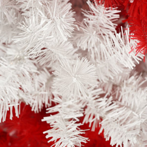 6-Foot Candy Cane Christmas Tree with 300 LED Lights