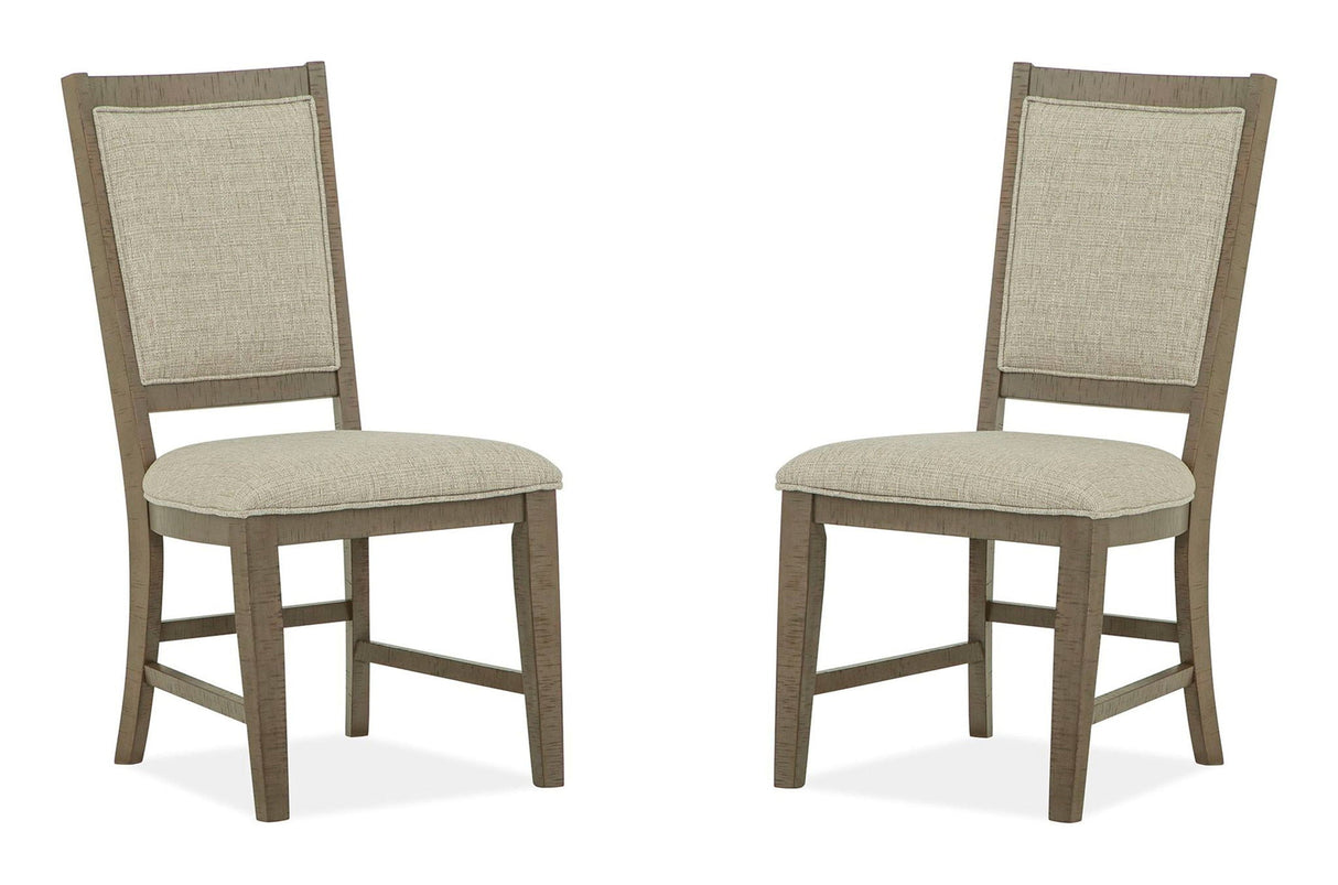 Paxton Place - Step Upholstered Side Chair (Set of 2) - Dovetail Gray