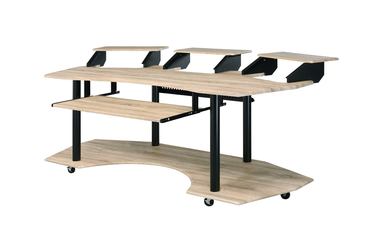 Eleazar Music Recording Studio Desk - Wood
