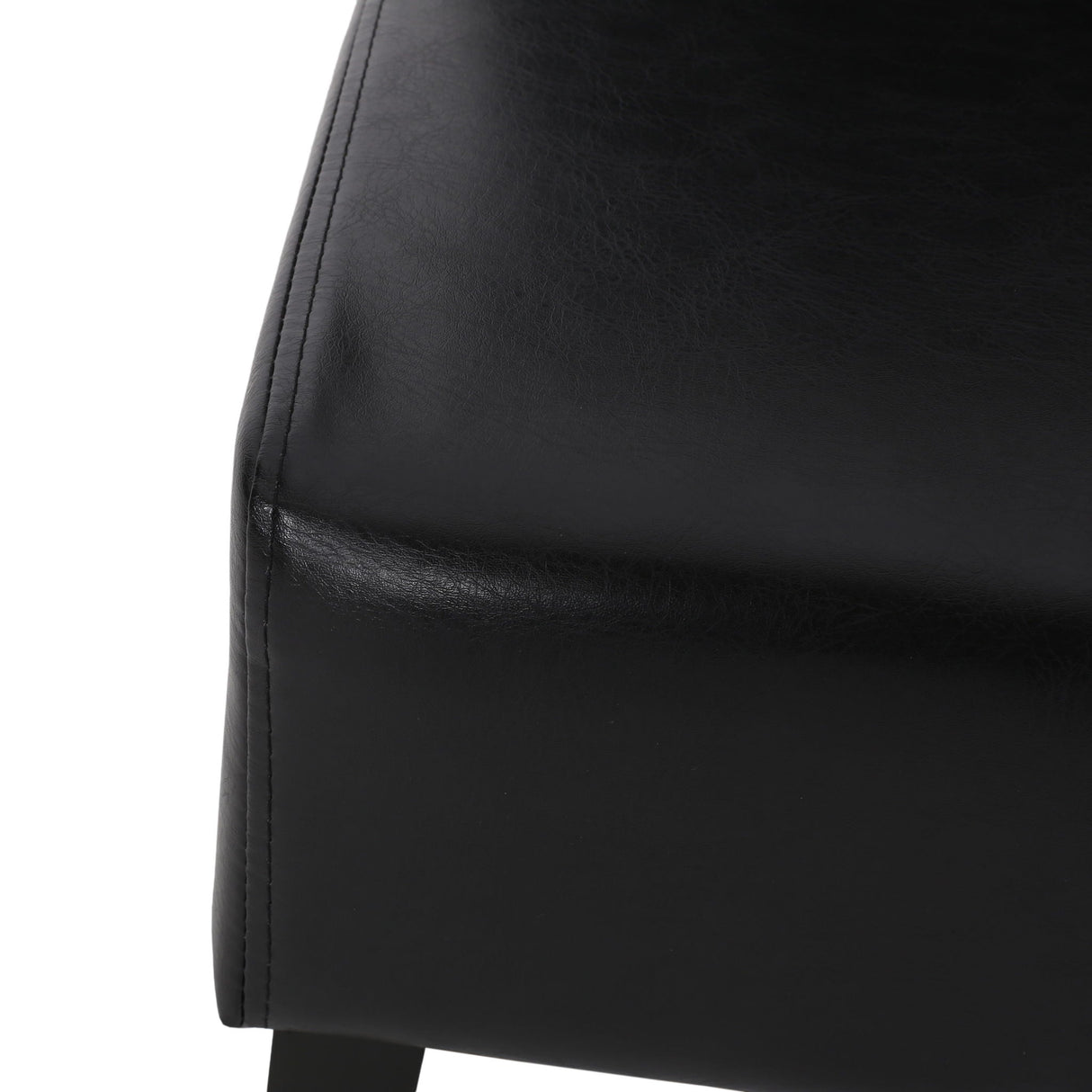 Contemporary Dining Chair With Rubberwood Legs (Set of 2)