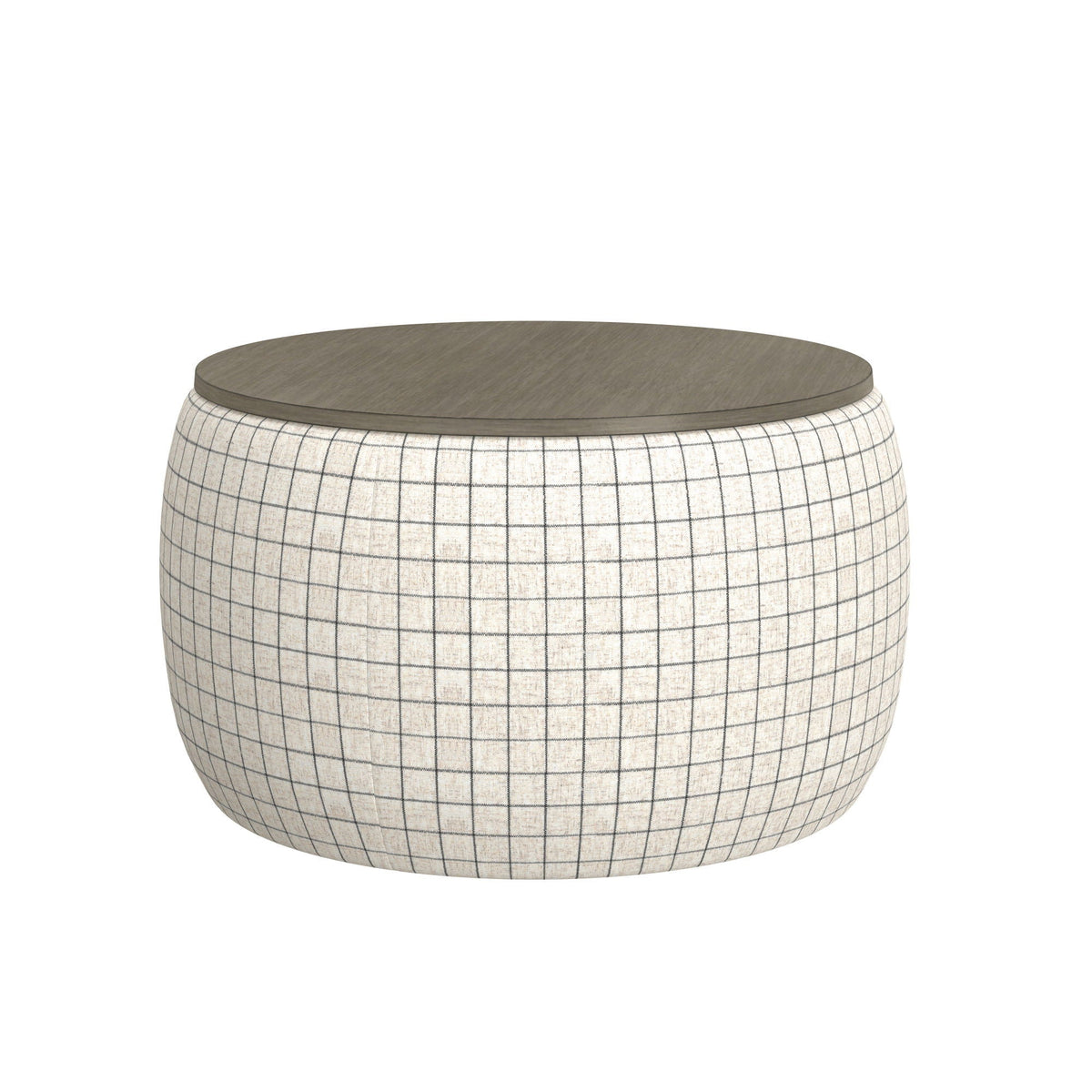 Storage Ottoman - White