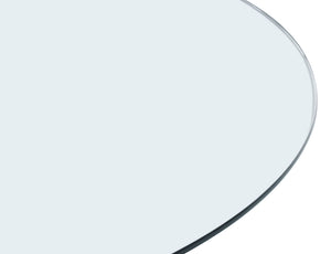 Glass Tops 60-inch 12mm Round Clear Tempered Glass Top