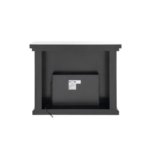 Nysa - 40" Fireplace - Mirrored & Faux Crystals
