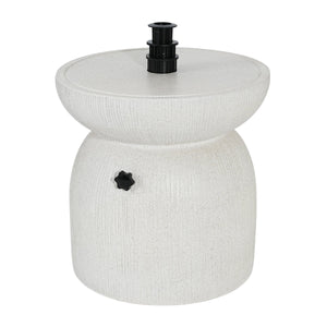 Odelia MGO Outdoor Patio Side Table Umbrella Base