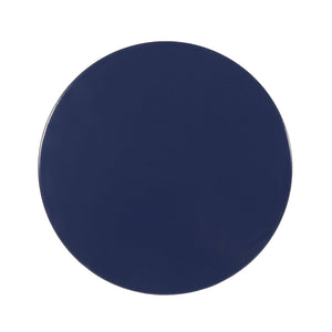 Modern Iron Cut Design End Table (Set of 2) - Navy Blue