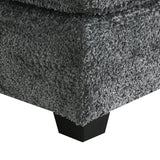 The Adelle Adaptable Gray Chenille Modular Sofa Bed