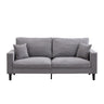 Modern Upholstered 3 Seat Sofa, High Resilience