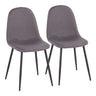 Pebble - Contemporary Casual Comfort Chair (Set of 2)