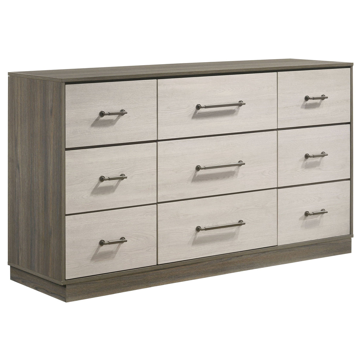 Fenwick 4-piece California King Bedroom Set Grey Oak