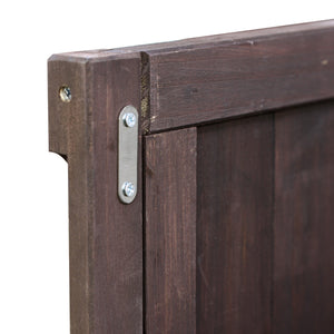 K&K Outdoor Kitchen Island, Rolling Bar Cart & Storage Cabinet