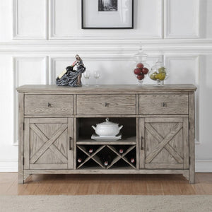Rocky - Server - Gray Oak