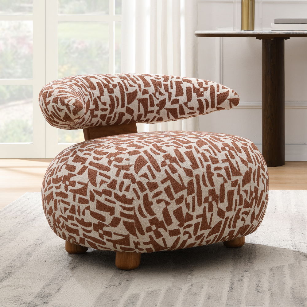 Lynn - Accent Chair - Brown