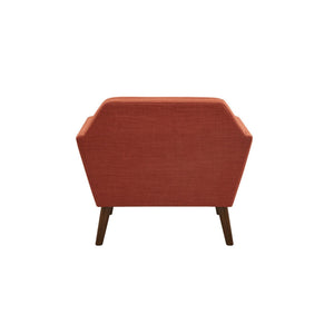 Modern Lounge Chair With Button Tufting
