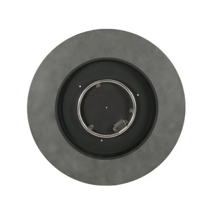 Round Iron Fire Pit With 40, 000 Btu