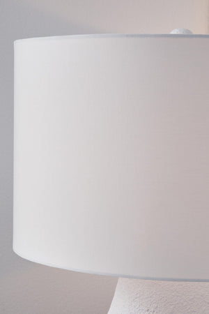 Dashland - Metal Table Lamp - White / Navy