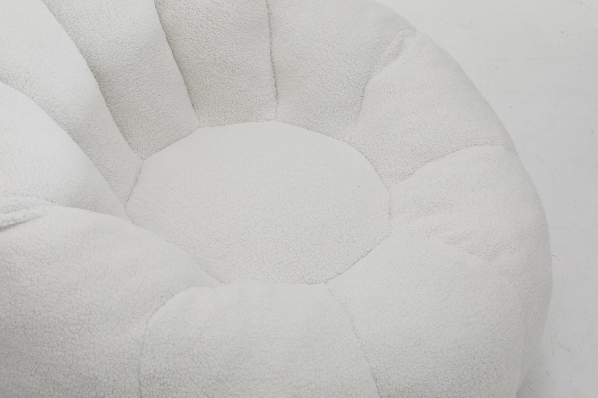 Bean Bag Chair, Bean Bag Sofa Chair with Armrests Stuffed High-Density Foam, Lazy Sofa Comfy Chairs BeanBag Chair for Adults in Living Room,Bedroom Reading
