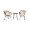 Antibes - 3 Piece Outdoor Patio Conversation Set