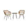 Antibes - 3 Piece Outdoor Patio Conversation Set