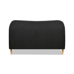 Roman - Curved Headboard Upholstered Platform Bed