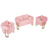 Decorative Upholstered Side Chair For Living Room