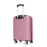 2 Piece Luggage Sets Lightweight Suitcase, Spinner Wheels