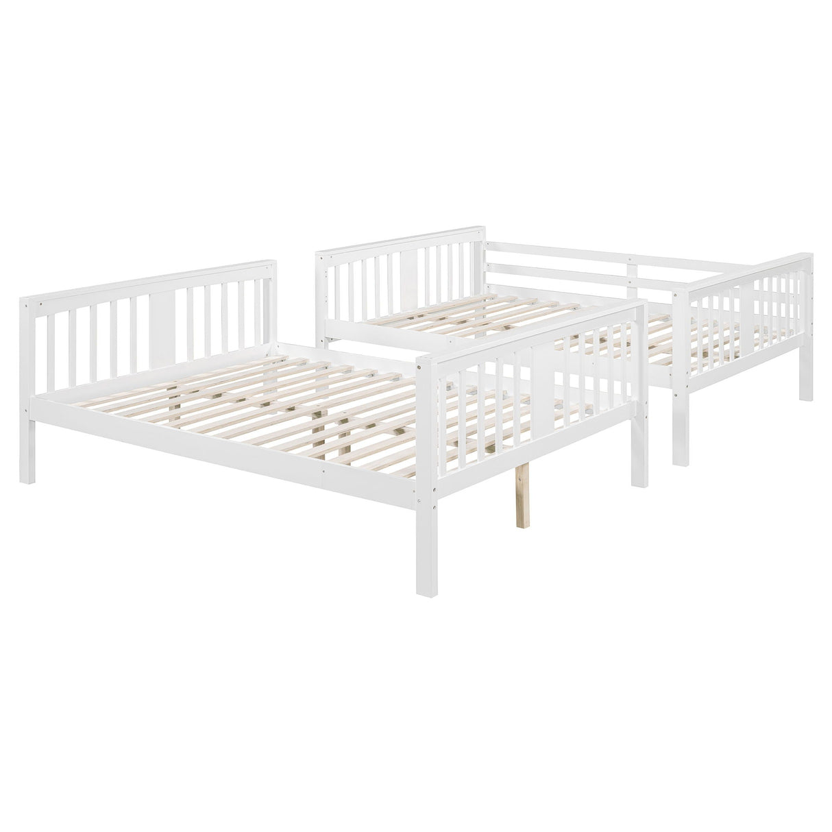 Bunk Bed With Ladder For Bedroom