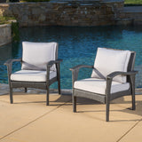 Honolulu Grey Club Chair (2)