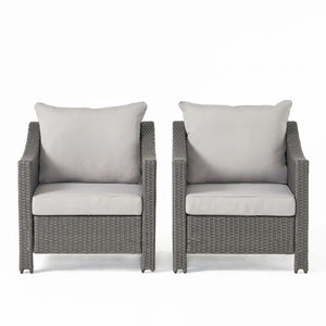 Antibes Armchair with Water Resistant Cushions Set of 2