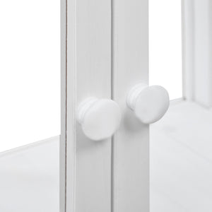 TOPMAX Patio Mini Wood Cold Frame Greenhouse