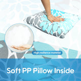 2 Pack Outdoor Throw Pillows, Waterproof & Fade-Resistant
