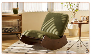 Comfortable High-Quality Upholstery Glider Rocking Chair