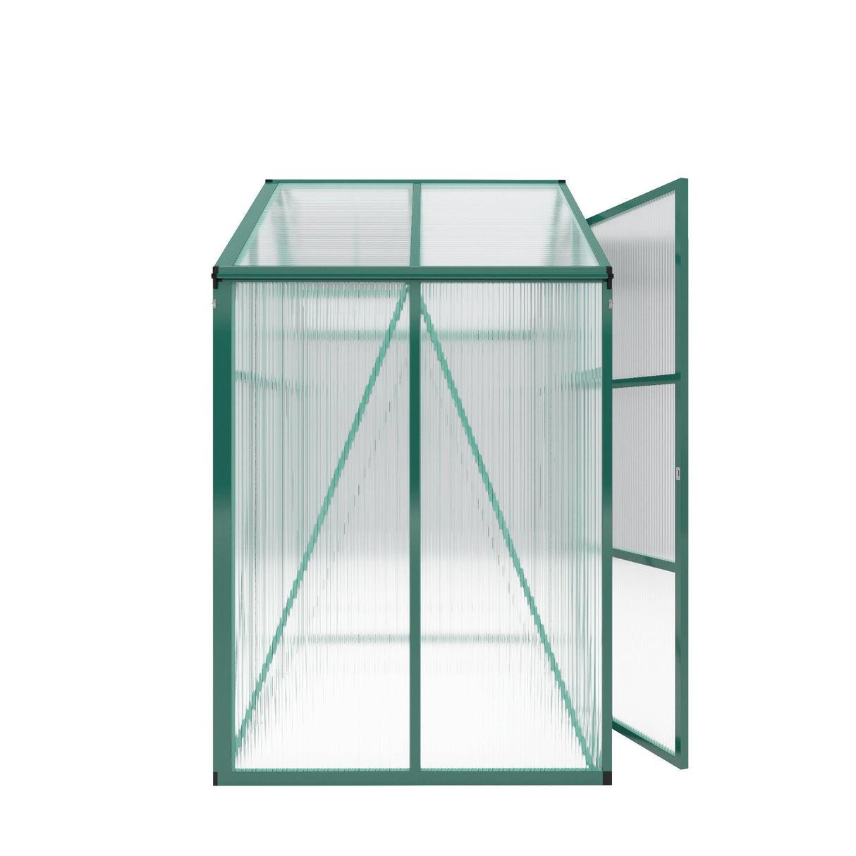 Polycarbonate Walk-In house, Raised Base For Outdoor In All Season