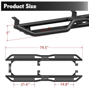 Running Boards for 2005-2023 Toyota Tacoma Double Cab