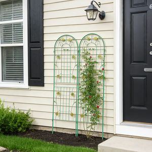 2 Pack Metal Garden Trellis 71" x 19.7"